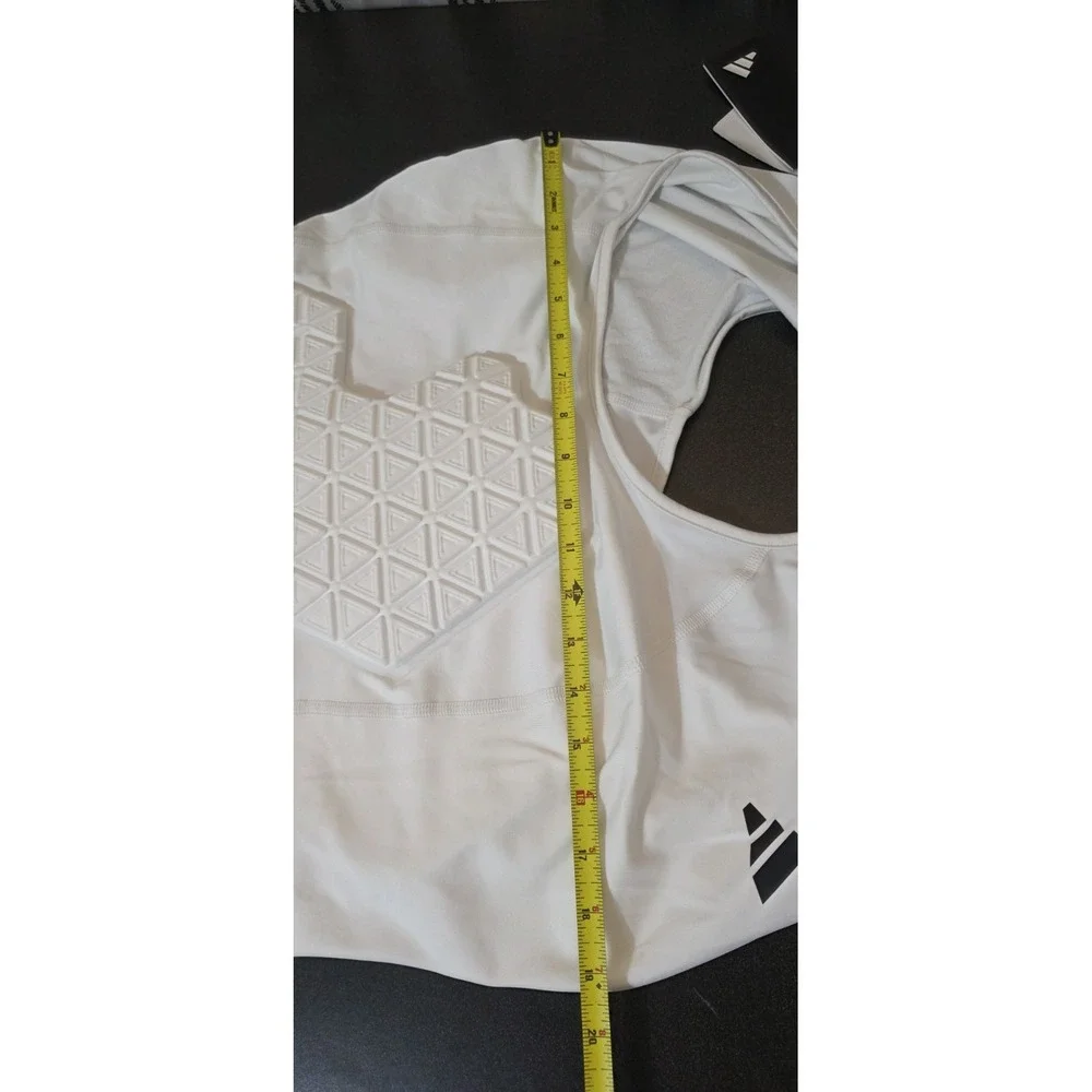 NWT Adidas Alphaskin Force Padded Basketball Compression Tank Top Shirt Men 2XLT